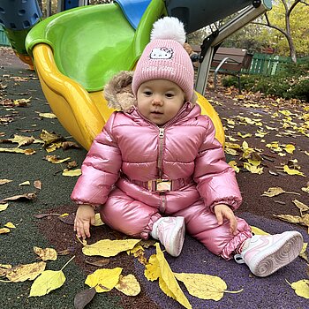 Zâmbetul ne arată bucuria copilăriei