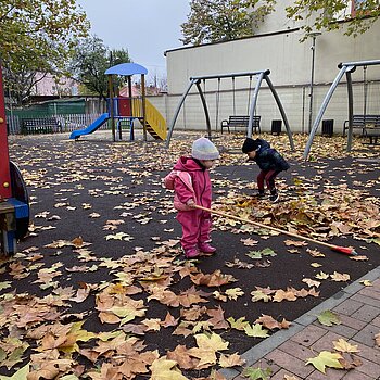 Facem mormane de frunze!