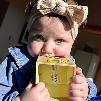 Cuburile sunt preferatele ei🤗