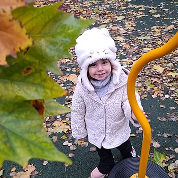 Covorul de frunze ruginii 😍