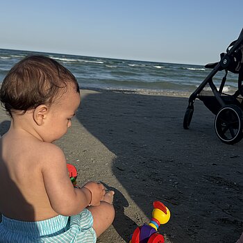 Cu rățușca mea la mare