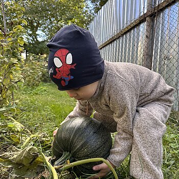 Ajutorul din grădină al bunicilor