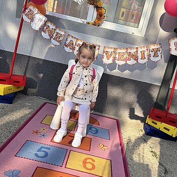 Prima zi de grădiniță!