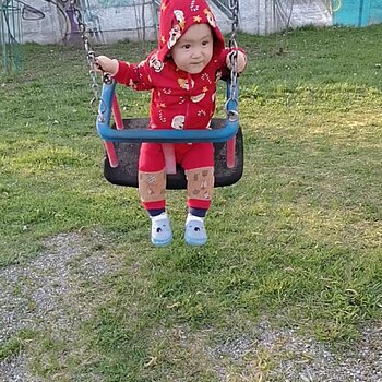 Imi place sa merg cu mami in parc si sa ma dau ,,huța, huța" in leagan.