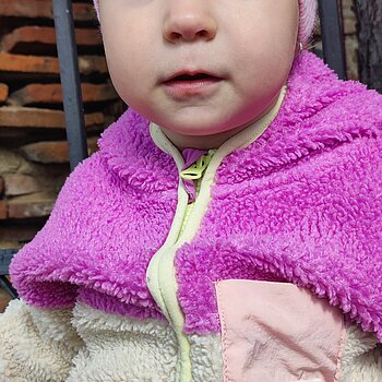 Ea este micuța mea Irina.