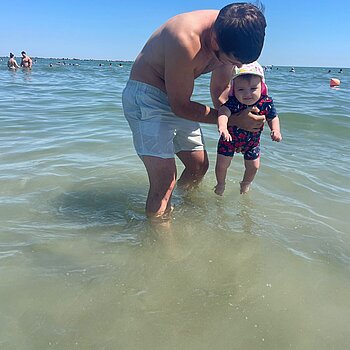 Prima vizită la mare . August 2025