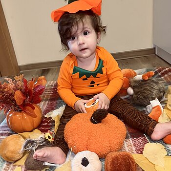 Cel mai dragut dovlecel din gradina